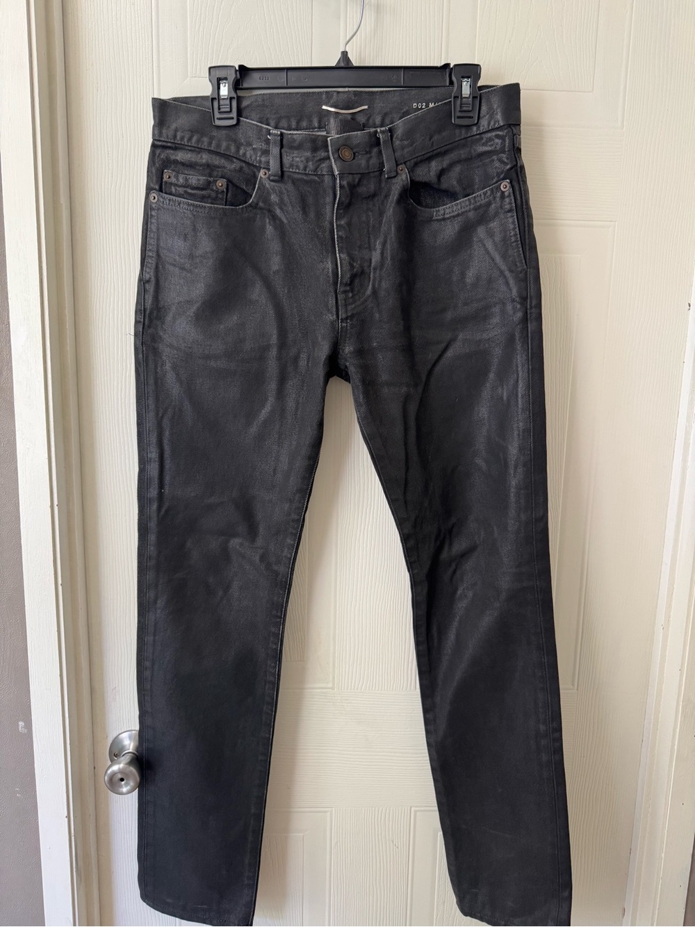 Saint Laurent Black Slim Jeans